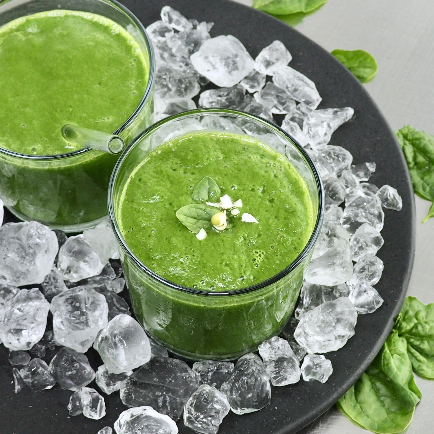Juice og smoothie med Mikrogrønt